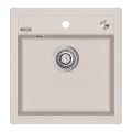 Concept DG00C50BE - Zlew kuchenny CUBIS 49 x 51 cm granit/beżowy