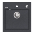 Concept DG00C50DG - Zlewozmywak kuchenny CUBIS 49x51 cm, granitowy, ciemnoszary