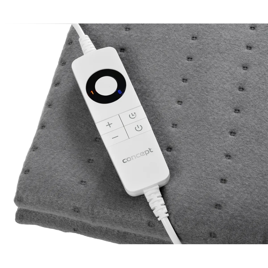 Concept DV7430 - Elektryczna podkładka grzewcza 100W/230V 150x80 cm szara