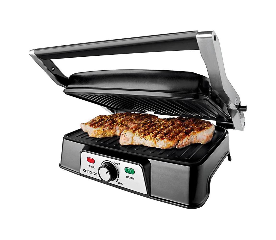 Concept ge2005 - Grill elektryczny 1500W/230V stal nierdzewna/czarny