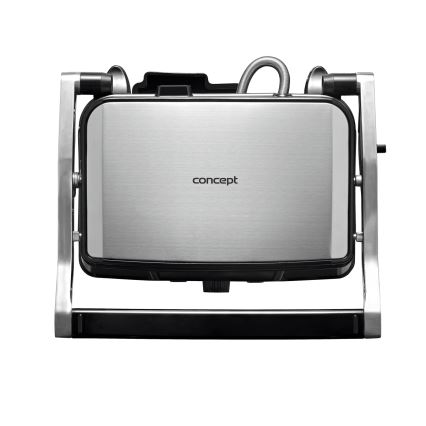 Concept ge2005 - Grill elektryczny 1500W/230V stal nierdzewna/czarny