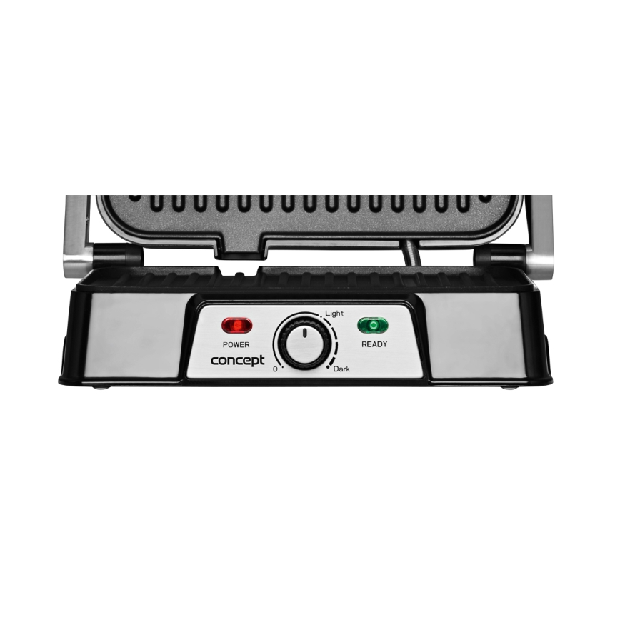 Concept ge2005 - Grill elektryczny 1500W/230V stal nierdzewna/czarny