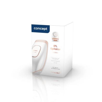 Concept IL3000 - depilator IPL PERFECT SKIN 36W/230V biały/różowe złoto