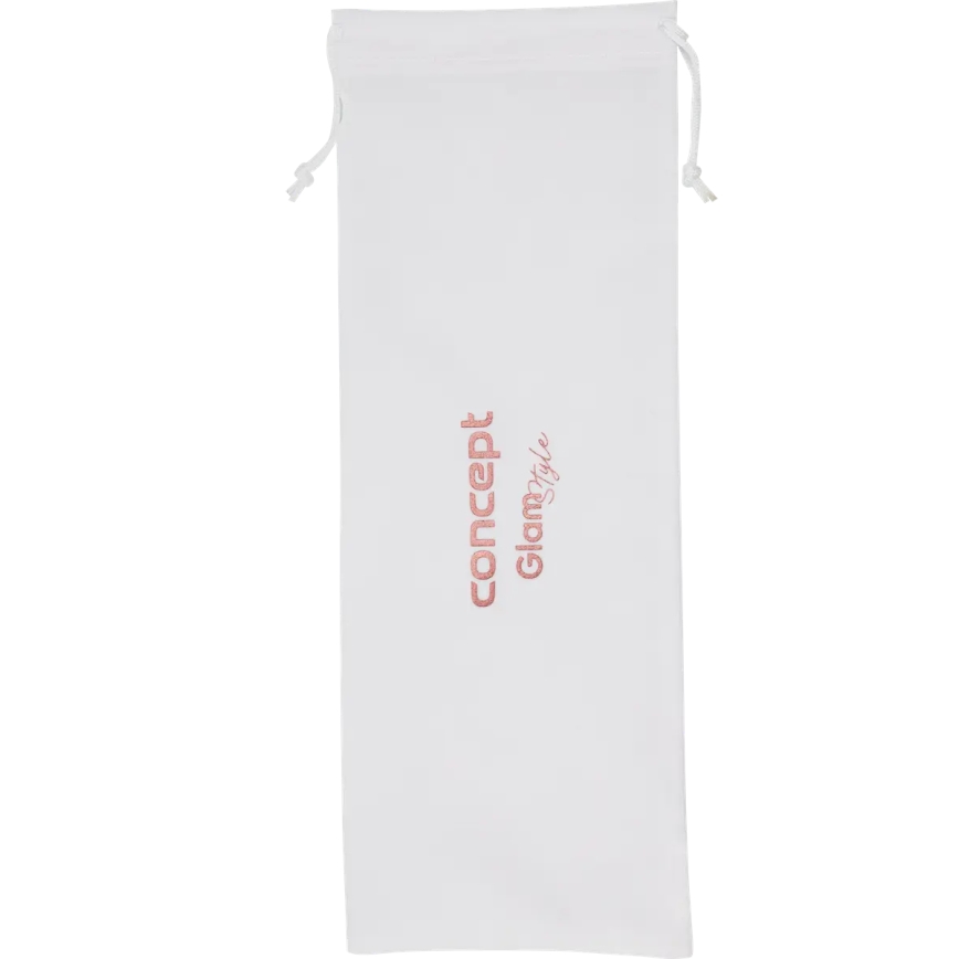 Concept KK2125 - Stożkowa lokówka do włosów GLAM STYLE 42W/230V biały/różowe złoto