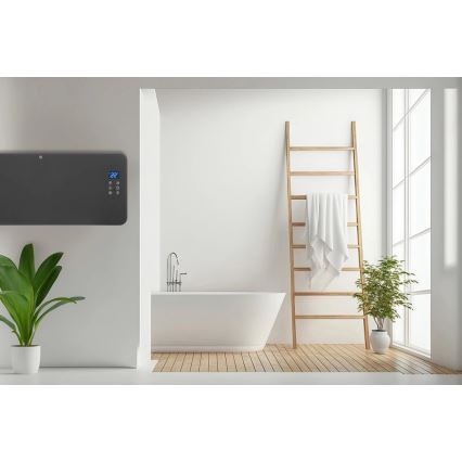 Concept KS4100 - Inteligentny grzejnik/konwektor elektryczny 1000/2000W Wi-Fi IP24 szary