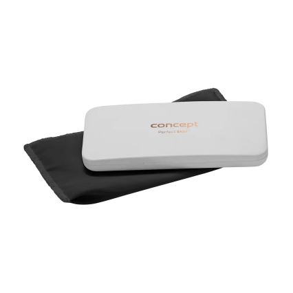 Concept KZ2010 - LED kieszonkowe lusterko kosmetyczne PERFECT SKIN LED/1,5W/5V 4500-5500K 300 mAh białe
