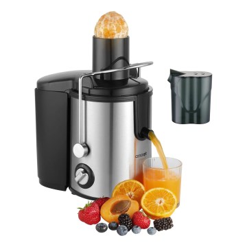 Concept LO7095 - Sokowirówka odśrodkowa 1000W/230V czarny/stal nierdzewna