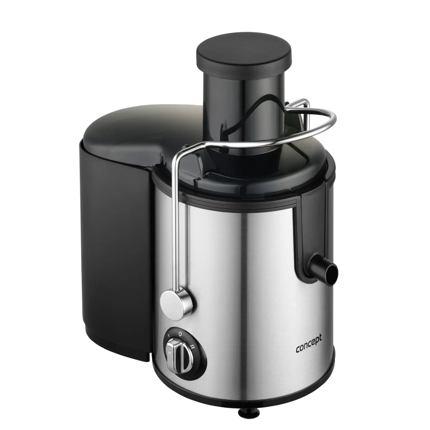 Concept LO7095 - Sokowirówka odśrodkowa 1000W/230V czarny/stal nierdzewna