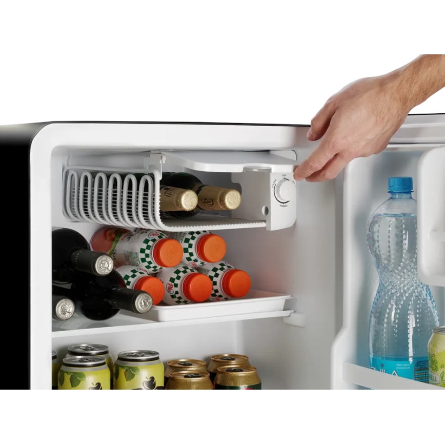 Concept LR2047bcN - Retro minibar 47 l czarny