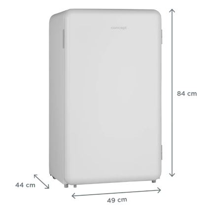 Concept LTR3047whN - Retro lodówka 93 l biała