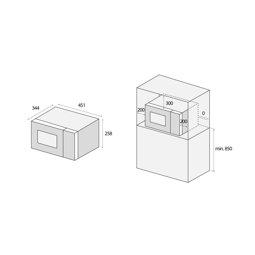 Concept MT3520bc - Kuchenka mikrofalowa 800W/230V 20 l czarna
