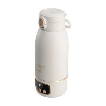 Concept OC4000 - Podgrzewacz podróżny do wody i mleka KIDO, 500 ml, 36 W/7,4 V, 5000 mAh, beżowy
