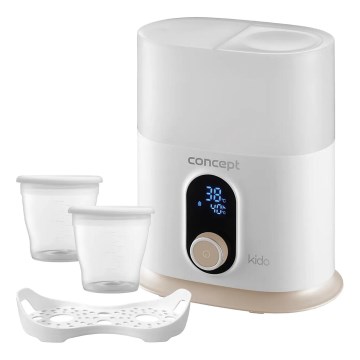 Concept OL4010 - Podgrzewacz do butelek 3 w 1 KIDO 200W/230V biały