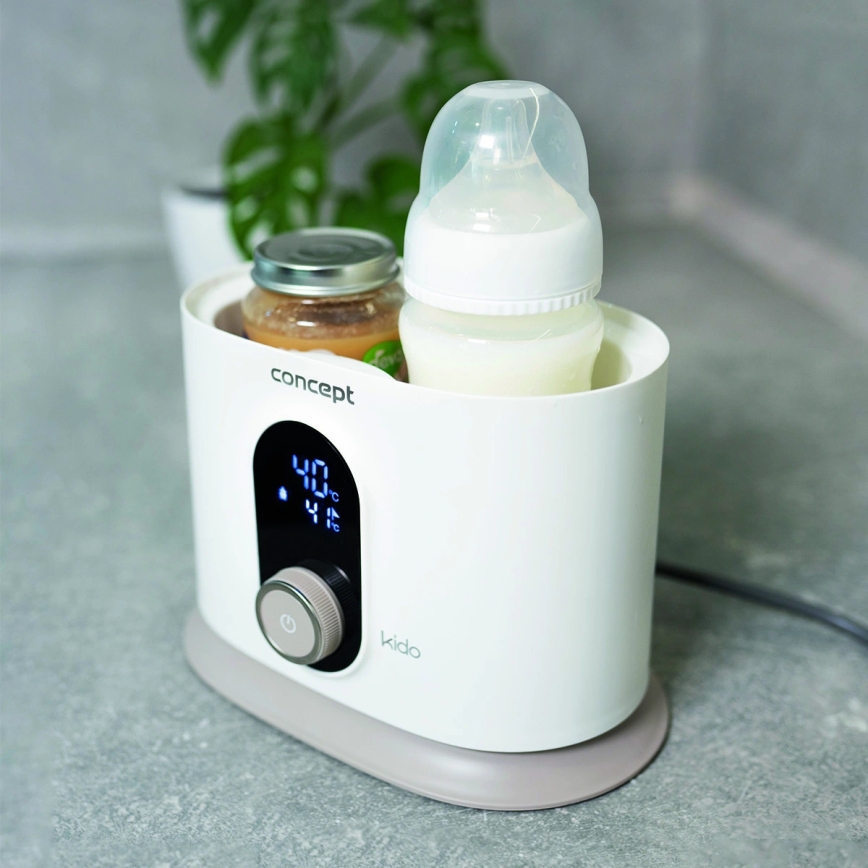 Concept OL4010 - Podgrzewacz do butelek 3 w 1 KIDO 200W/230V biały