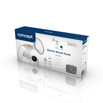 Concept OM4000 - Elektryczny laktator 2w1 KIDO biały