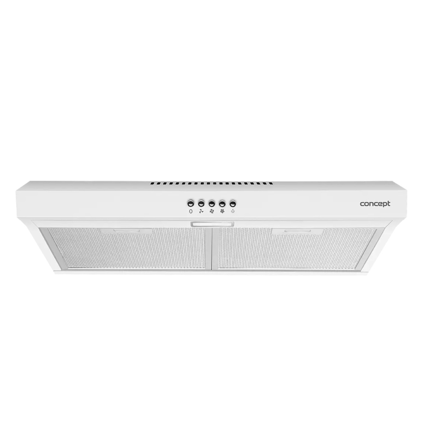Concept OPP1260wh - Okap podszafkowy 59,5 cm biały