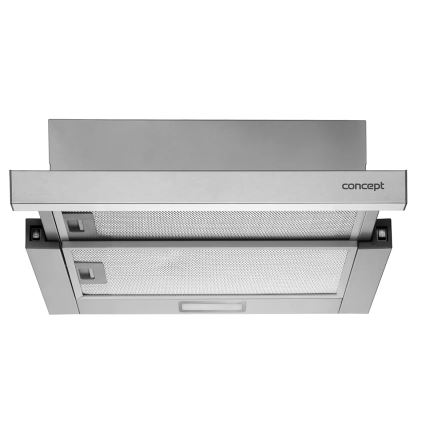 Concept OPV3150 - Wysuwany okap kuchenny 49,5 cm, stal nierdzewna