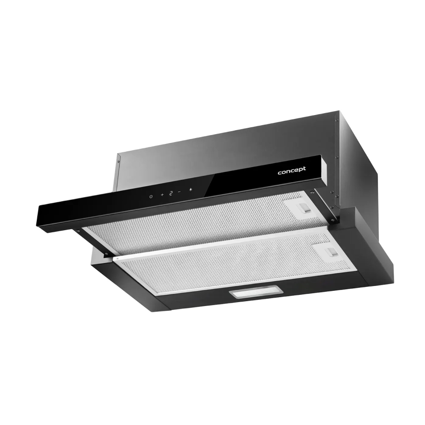 Concept OPV3860bc - Okap teleskopowy 60 cm czarny
