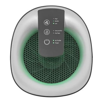 Concept OV1210 - Osuszacz i oczyszczacz powietrza PERFECT AIR 1 l 45W/230V czarny