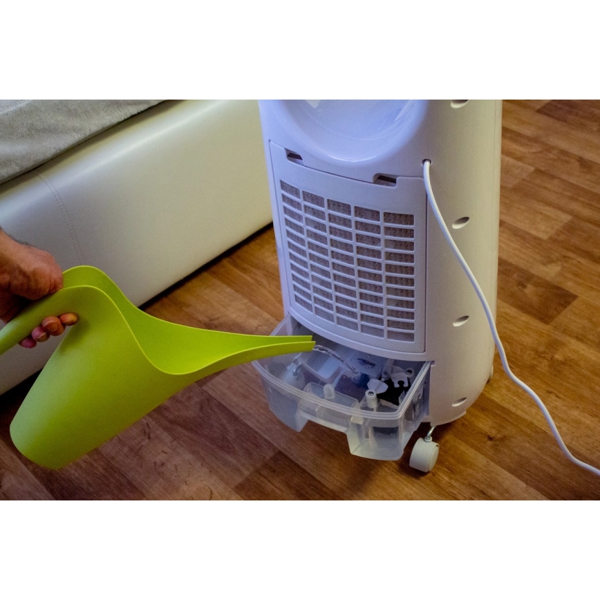 Concept OV5220 - Wielofunkcyjny przenośny klimatyzer 4 w 1, 5 l, 80 W/230 V, biały + pilot