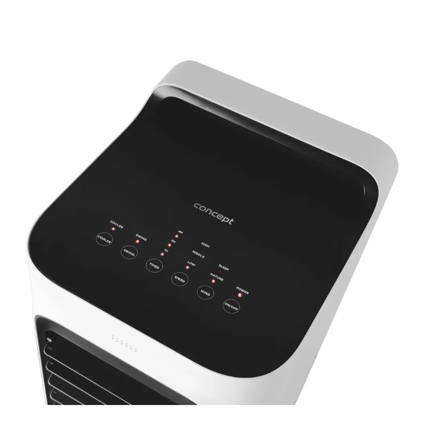 Concept OV5230 - Przenośny klimatyzer 2 w 1 6 l 80 W/230 V biały + pilot zdalnego sterowania