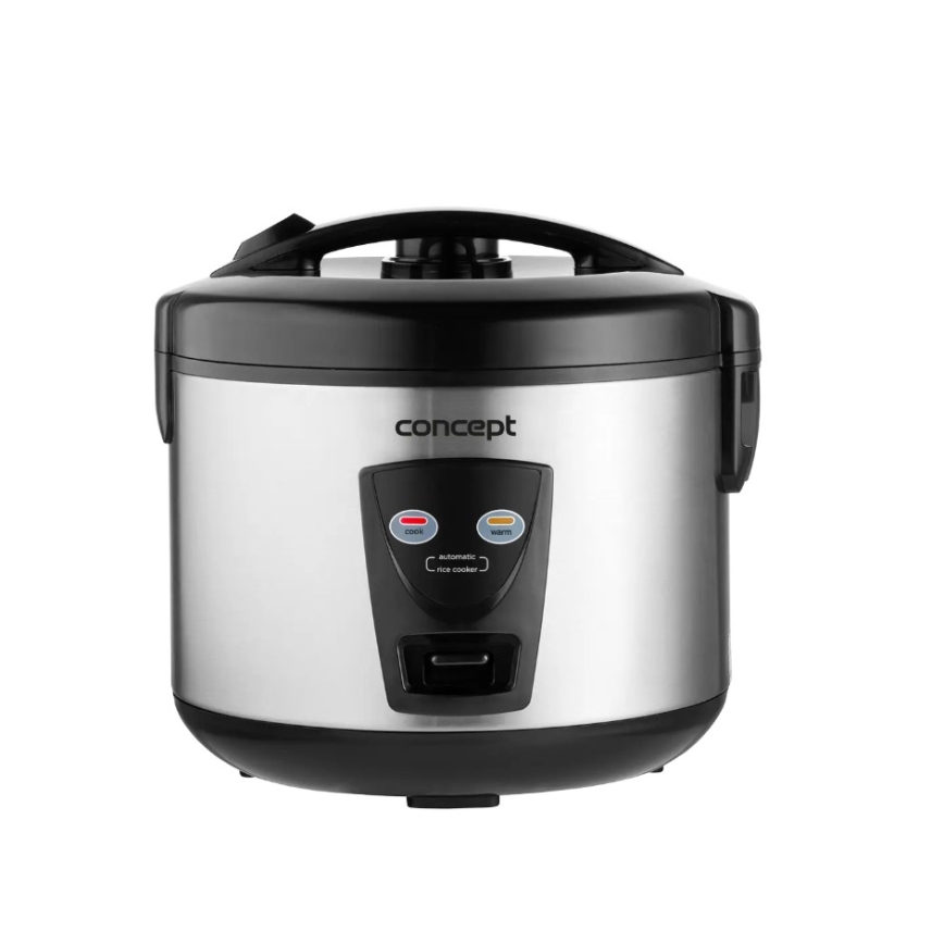 Concept RE2020 - Ryżowar 2 w 1 650W/230V 1,5 l stal nierdzewna/czarny