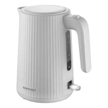 Concept RK2390 - Czajnik elektryczny 1,7 l, 2200 W/230 V, biały