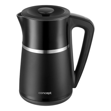 Concept RK3100 - Czajnik elektryczny z regulacją temperatury 1,7 l 2200W/230V czarny