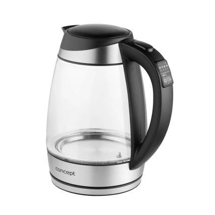 Concept RK4120 - Czajnik elektryczny z regulacją temperatury 1,7 l 2200 W/230 V, stal nierdzewna
