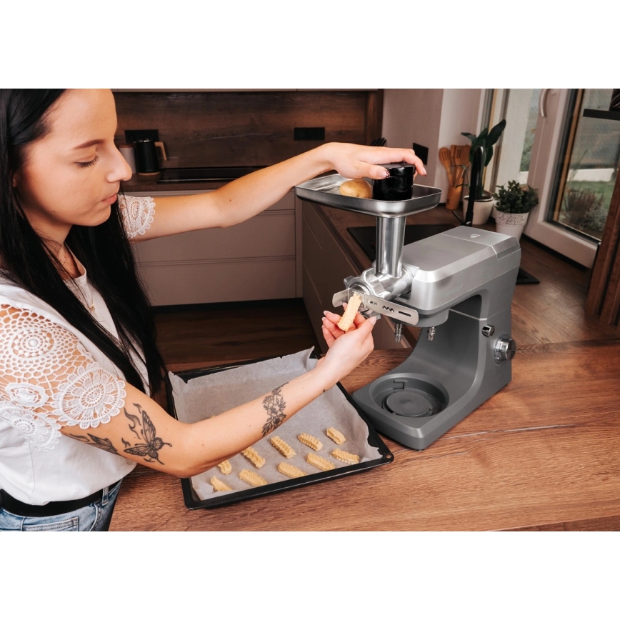 Concept RM6000 - Planetarny robot kuchenny DOUGH EXPERT 1900W/230V antracyt/stal nierdzewna