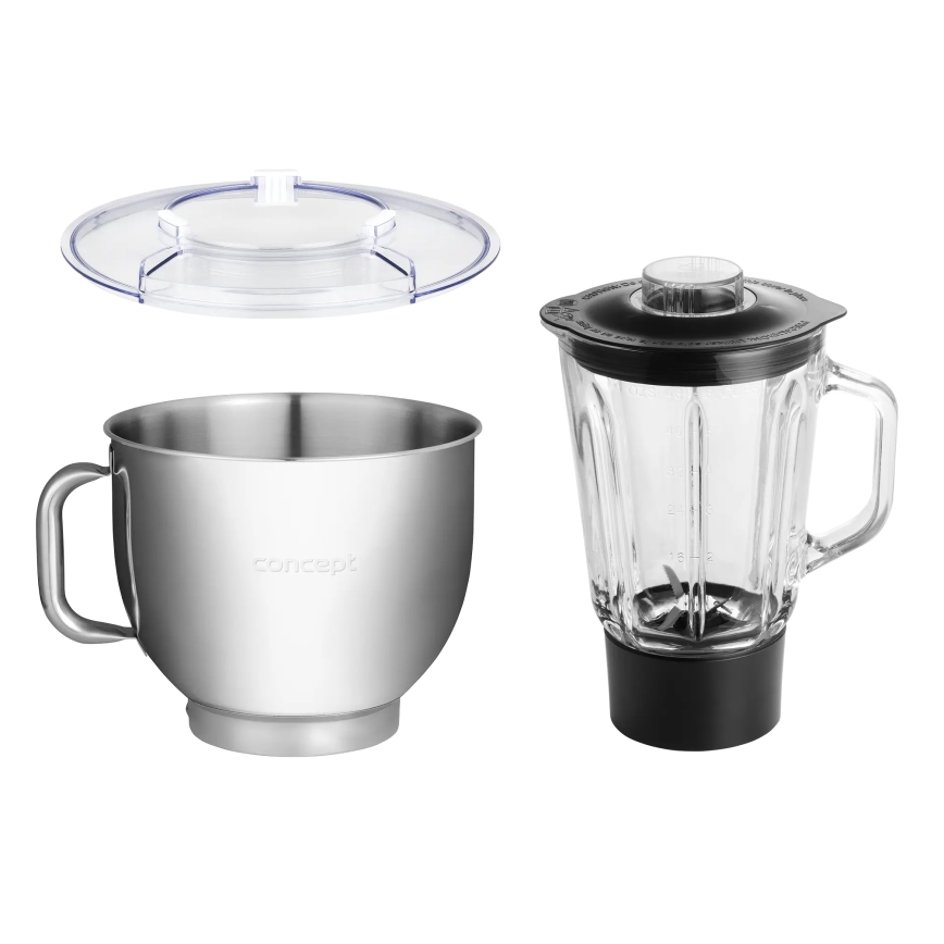 Concept RM6000 - Planetarny robot kuchenny DOUGH EXPERT 1900W/230V antracyt/stal nierdzewna