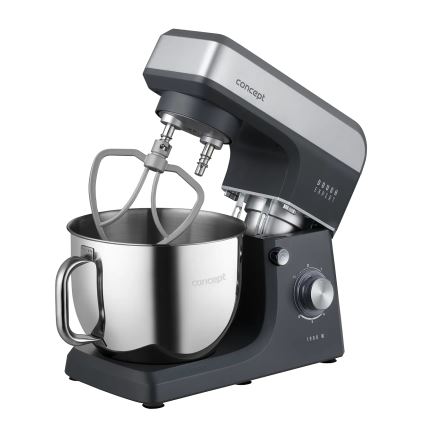 Concept RM6010 - Planetarny robot kuchenny DOUGH EXPERT 1900W/230V antracyt/stal nierdzewna