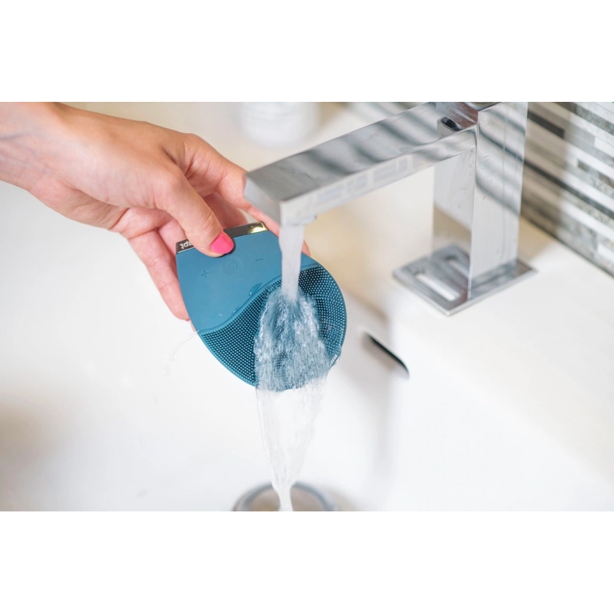 Concept SK9100 - Szczoteczka oczyszczająca do twarzy SONIVIBE 2W/5V 250 mAh IPX7 niebieska