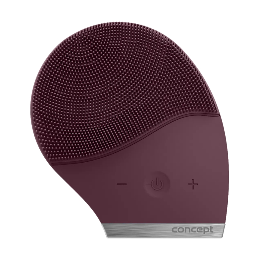 Concept SK9101 - Szczoteczka oczyszczająca do twarzy SONIVIBE 2W/5V 250 mAh IPX7 czerwona