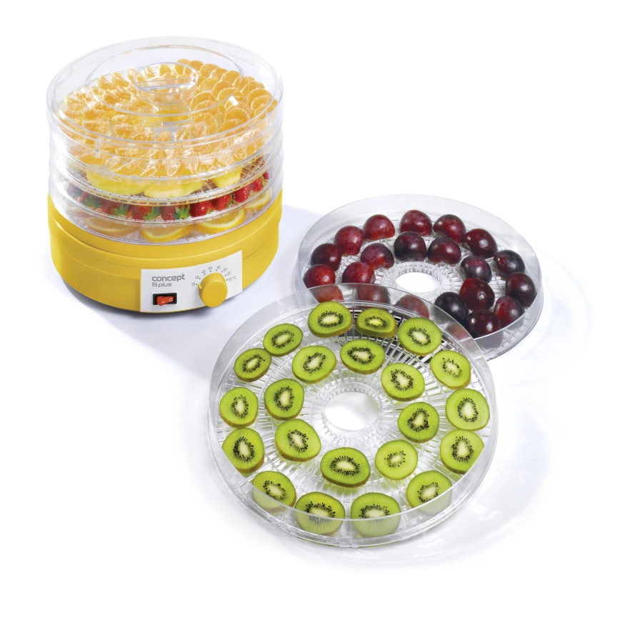 Concept SO1015 - Suszarka do żywności 245W/230V żółta