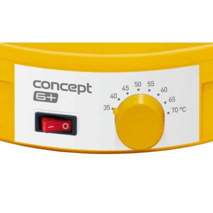 Concept SO1015 - Suszarka do żywności 245W/230V żółta