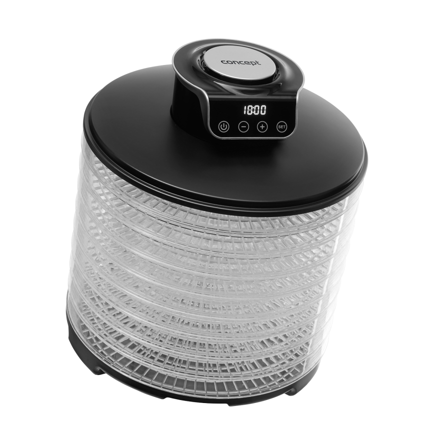 Concept SO3010 - Suszarka do żywności 245W/230V czarny