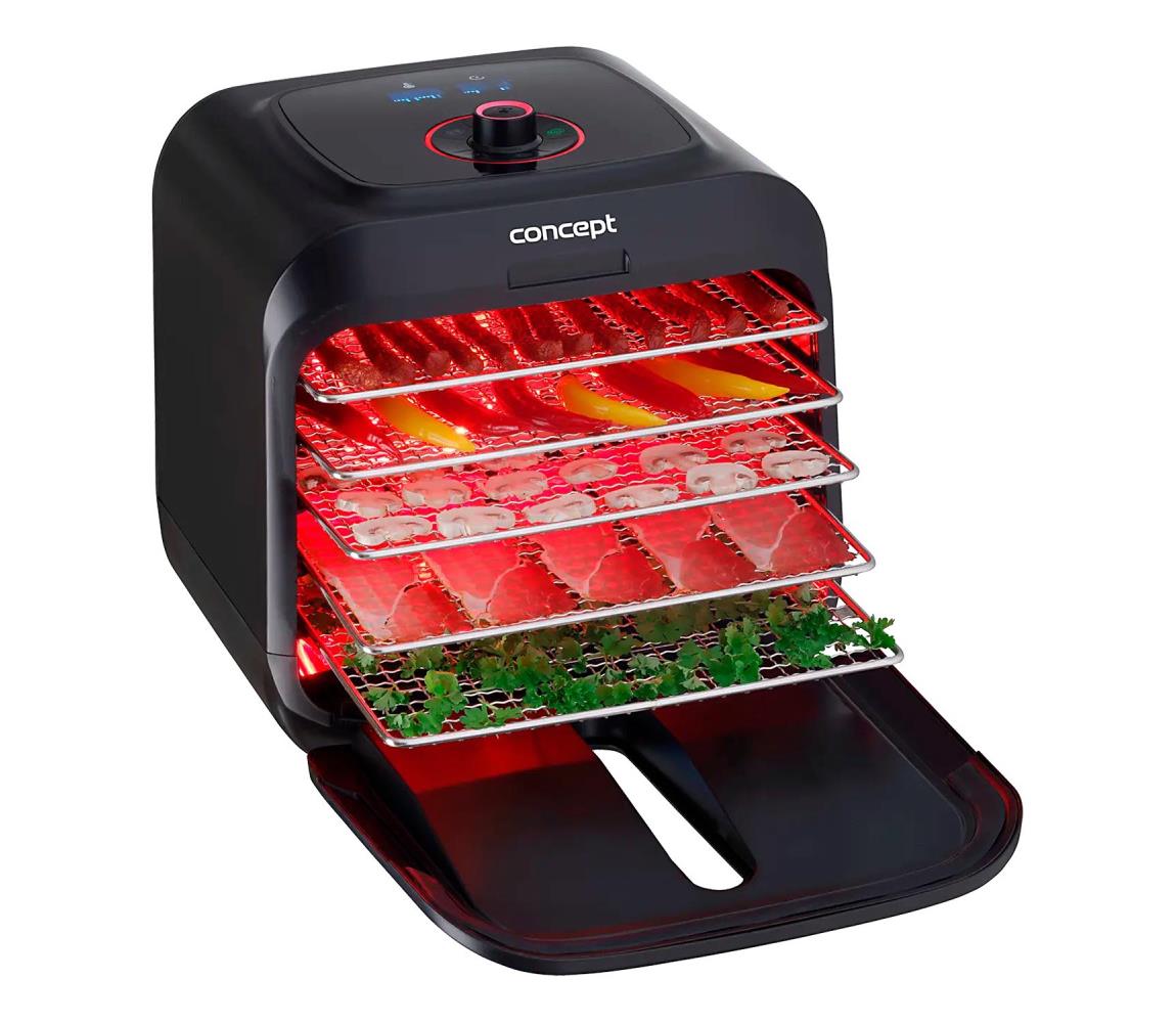 Concept SO4000 - Suszarka do żywności 500W/230V, czarna