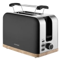 Concept TE2016 - Toster na 2 kromki z rusztem do podgrzewania 930W/230V czarny