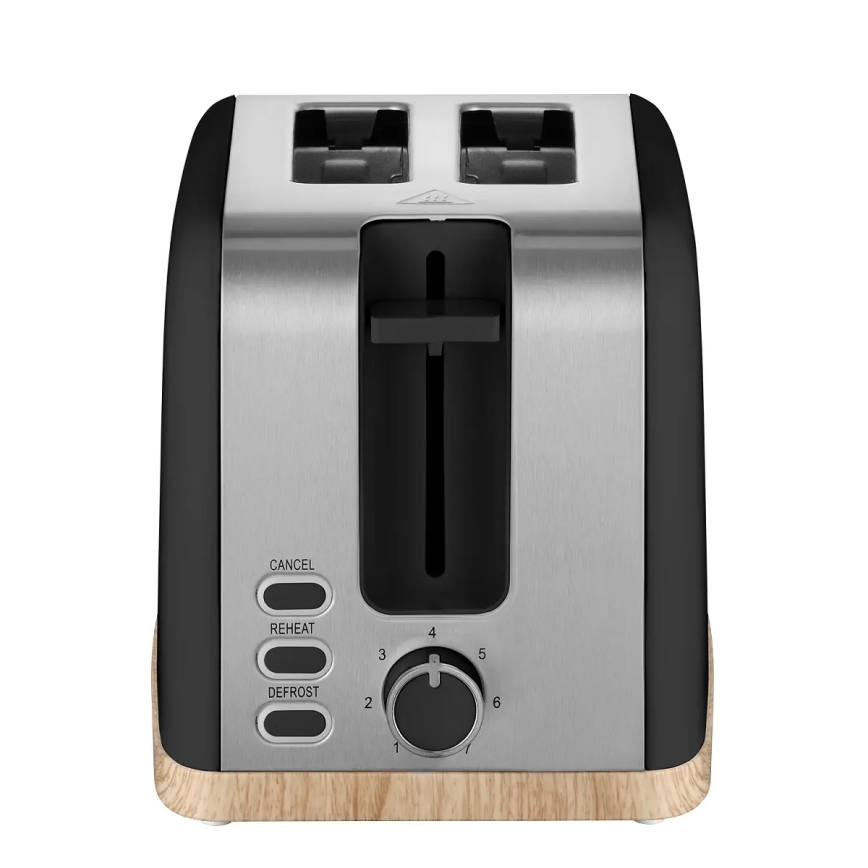 Concept TE2016 - Toster na 2 kromki z rusztem do podgrzewania 930W/230V czarny