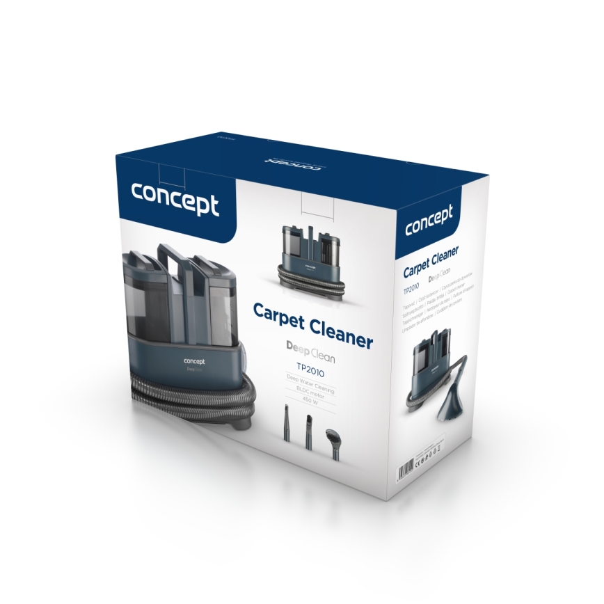 Concept TP2010 - Odkurzacz ekstrakcyjny DEEPCLEAN 450W/230V, niebieski