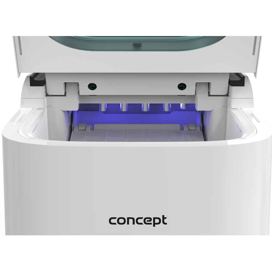 Concept VL1520 - Wytwornica lodu 150W/230V Wi-Fi biała