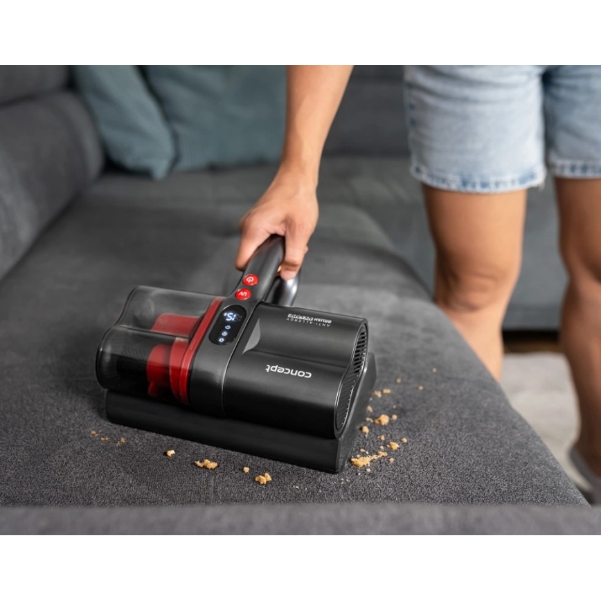 Concept VP2000 - Ręczny odkurzacz antybakteryjny z lampą UV-C LUMISTAR 120W/11,1V