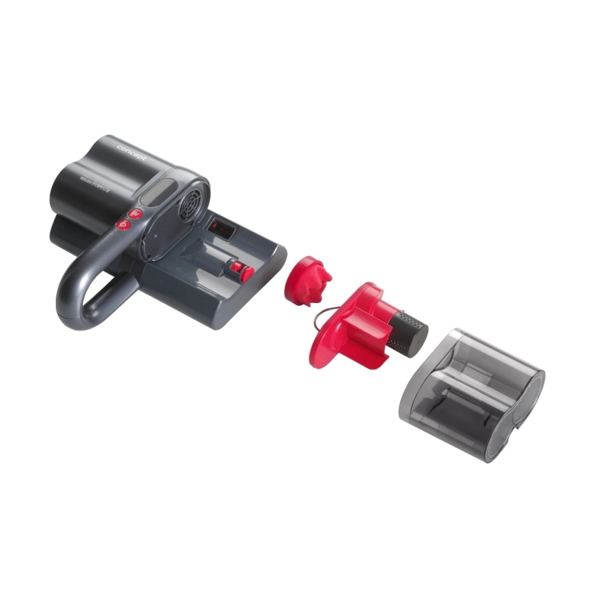 Concept VP2000 - Ręczny odkurzacz antybakteryjny z lampą UV-C LUMISTAR 120W/11,1V