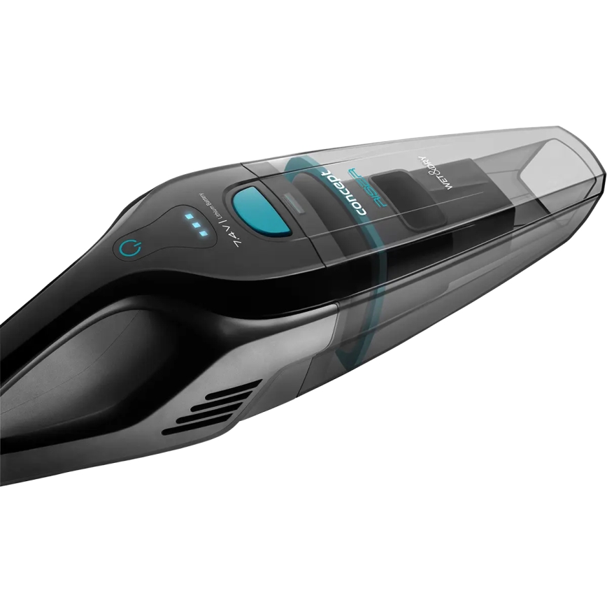 Concept VP4350 - Ręczny odkurzacz WET & DRY RISER 50W/7,4V 2200 mAh czarny