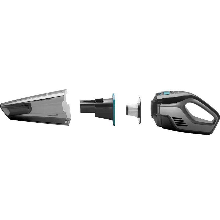 Concept VP4350 - Ręczny odkurzacz WET & DRY RISER 50W/7,4V 2200 mAh czarny