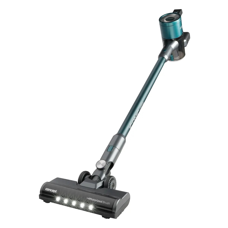 Concept VP6045 - Odkurzacz pionowy i ręczny 2 w 1 ICONIC SUCTION PRO 450W/29,6V 2500 mAh niebieski
