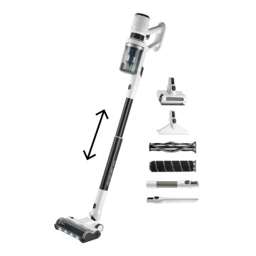 Concept VP6125 - Odkurzacz pionowy i ręczny 2 w 1 ICONIC Comfort Telescope 400W/29,6V 2000 mAh biały