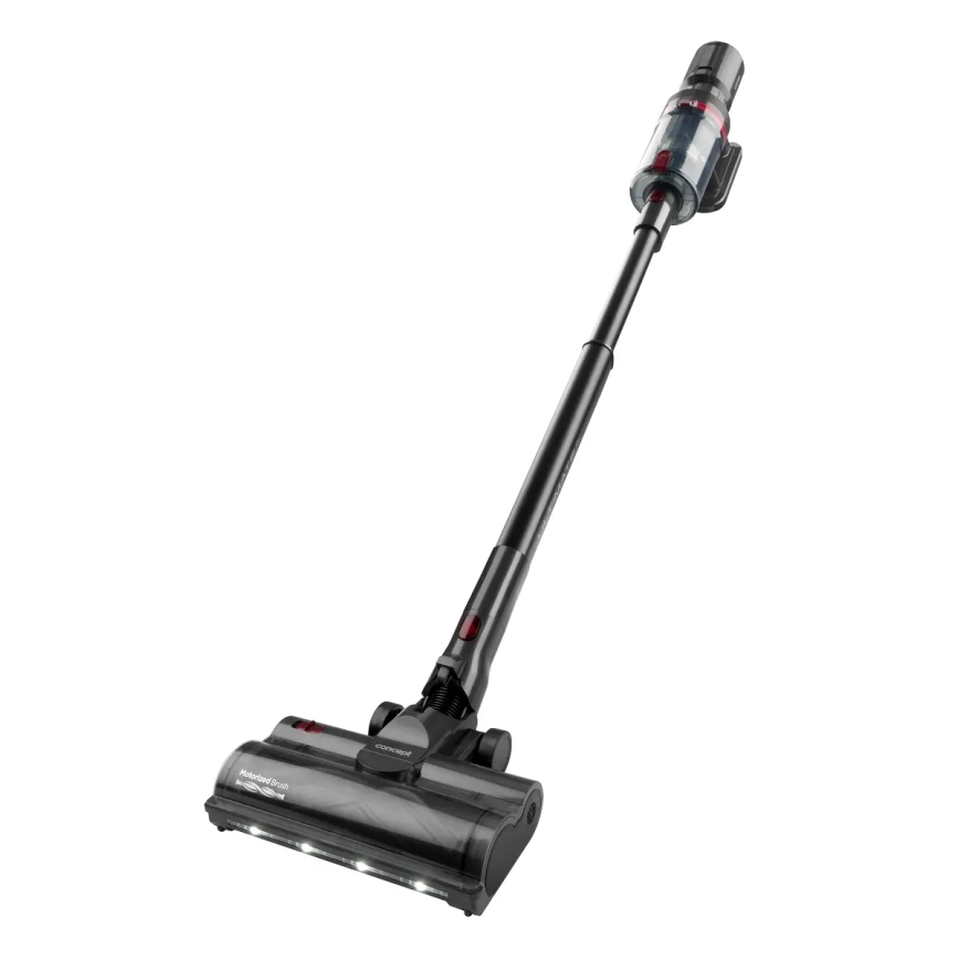 Concept VP6150 - Odkurzacz pionowy 3w1 ULTIMATE UV POWER 500W/29,6V 2200 mAh czarny