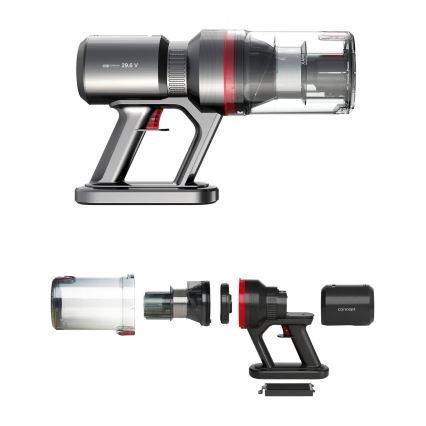 Concept VP6150 - Odkurzacz pionowy 3w1 ULTIMATE UV POWER 500W/29,6V 2200 mAh czarny